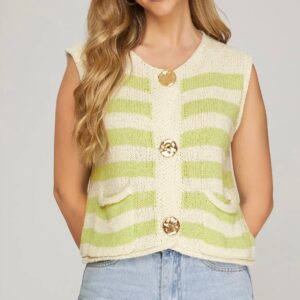 LIME BLOSSOM VEST