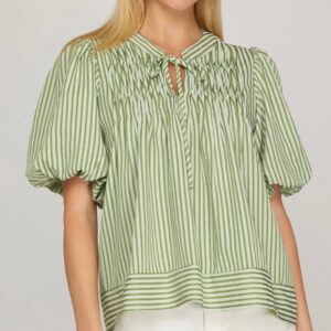 WILLOW STRIPE TOP