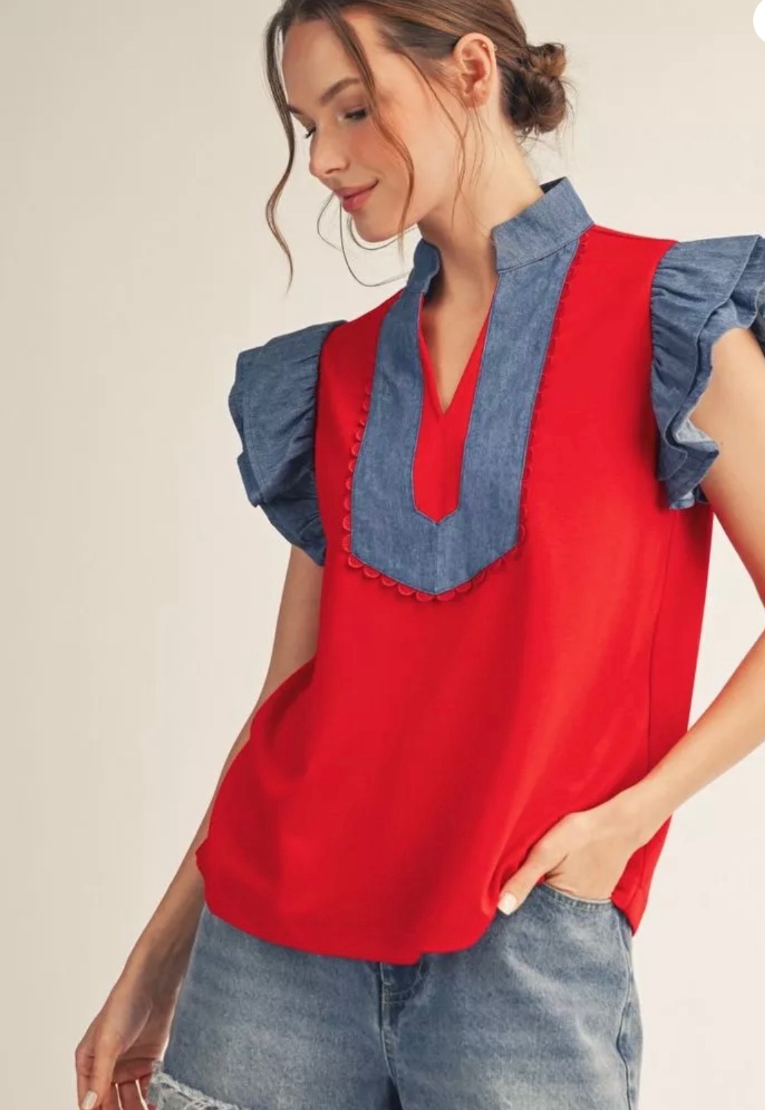 AMERICAN SWEETHEART TOP