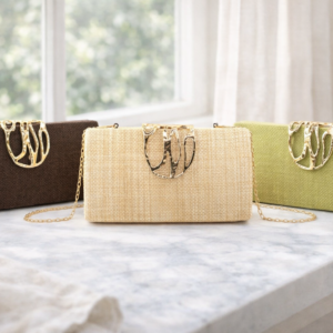 GALA PURSE in Brown, Khaki or Green