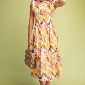 CITRUS BLOOM DRESS