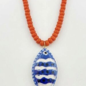 COASTAL FISH PENDANT NECKLACE