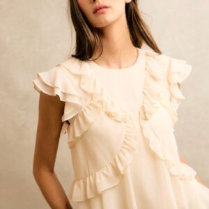ALL THE FRILLS TOP