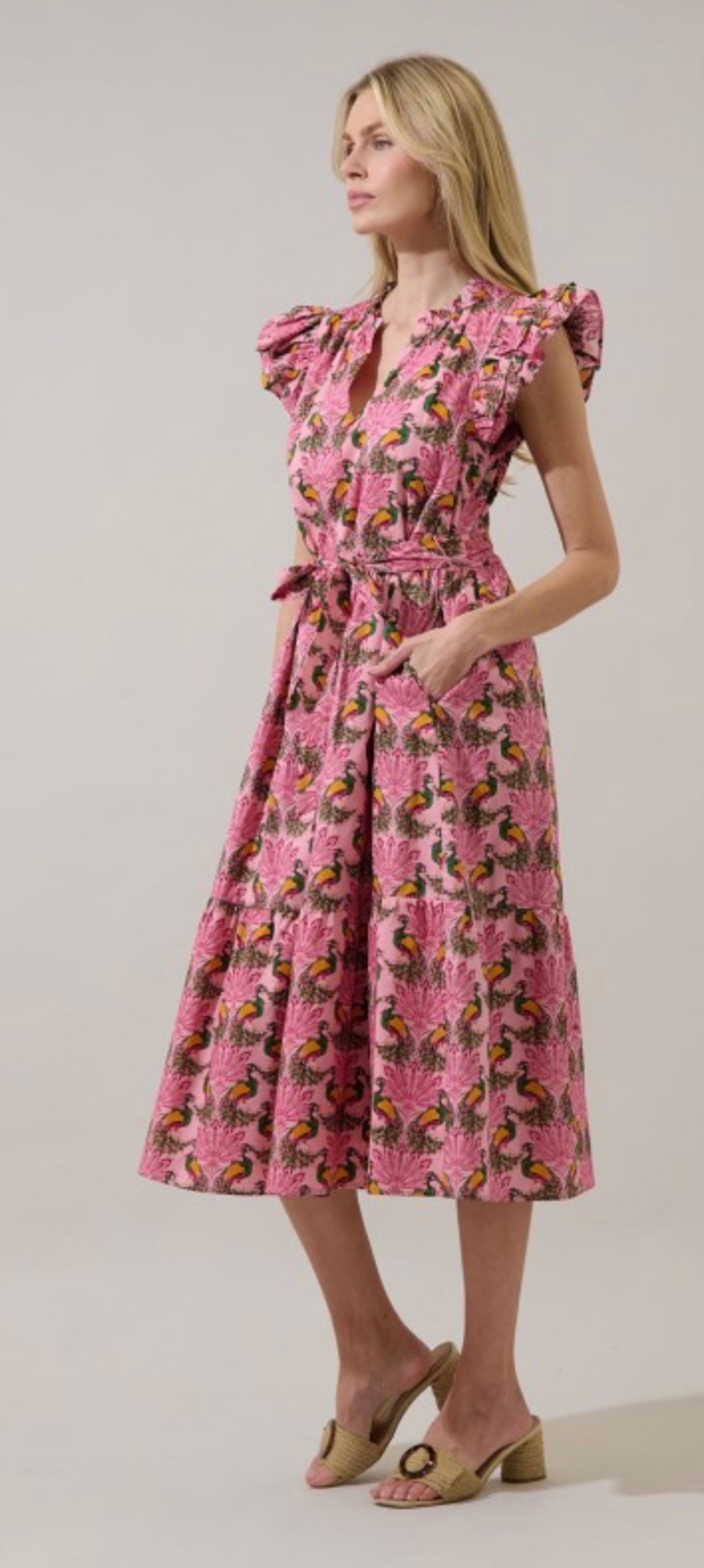 PEACOCK BAY DRESS