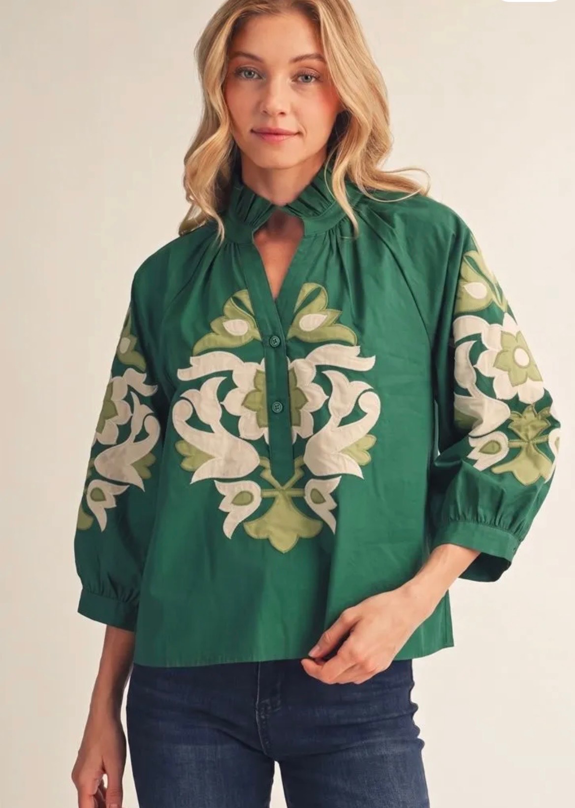 EMERALD GRACE TOP