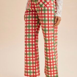 PLAID TIDING PANTS